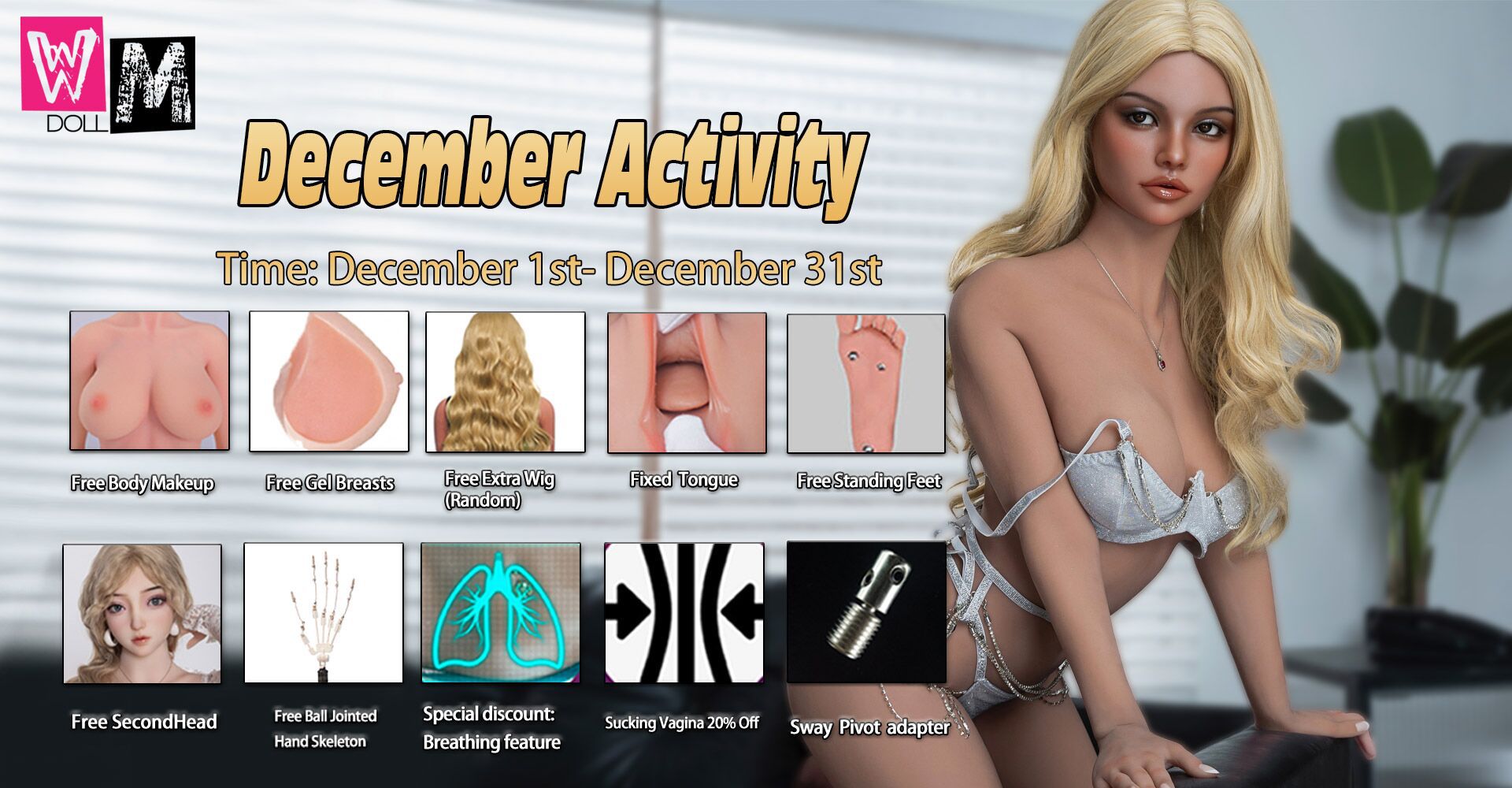 December WMDolls Promotion